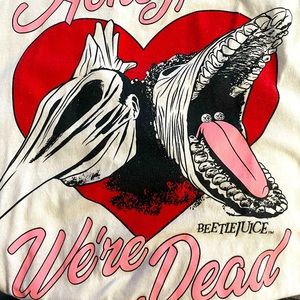 Beetlejuice tank top hot topic size xL
